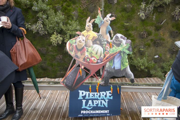 Chasse aux oeufs de Pâques Pierre Lapin au BHV Marais : les photos