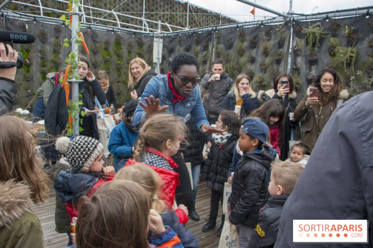 Chasse aux oeufs de Pâques Pierre Lapin au BHV Marais : les photos