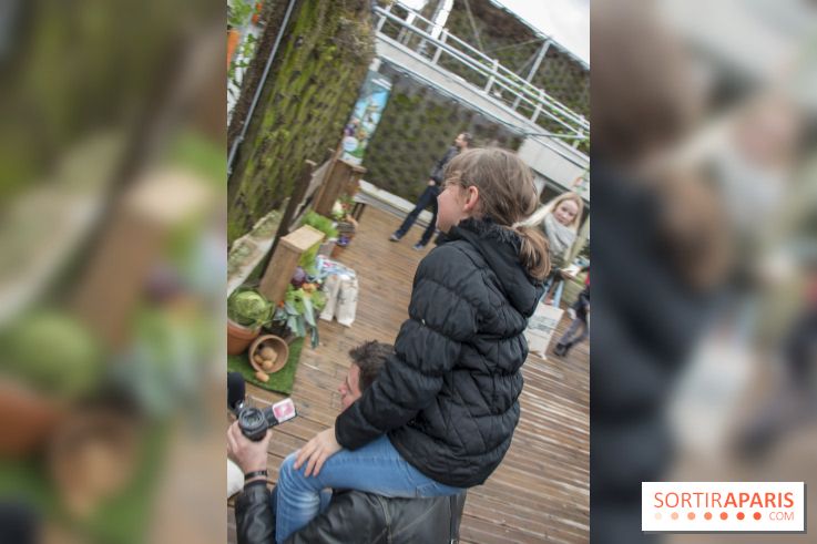 Chasse aux oeufs de Pâques Pierre Lapin au BHV Marais : les photos