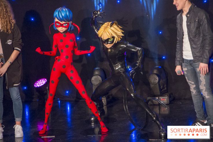 Lady Bug et Chat Noir entrent à Grévin : les photos