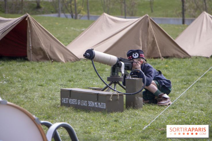 Week-end de reconstitution historique au Musée de la Grande Guerre : les photos