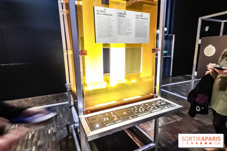 Exposition Feu à la Cité des Sciences