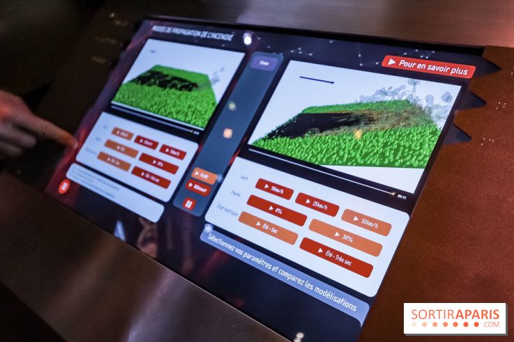 Exposition Feu à la Cité des Sciences