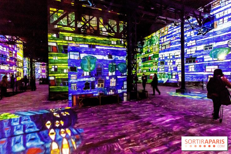 L’Atelier des Lumières avec Klimt et les artistes Viennois