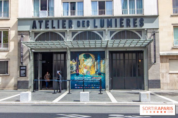 L’Atelier des Lumières avec Klimt et les artistes Viennois