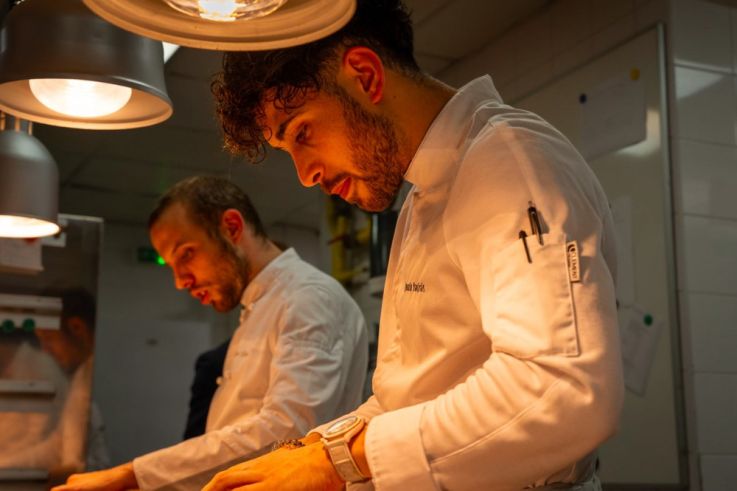 Quentin Maufrais (Top Chef 2024) en résidence au restaurant Sardanac