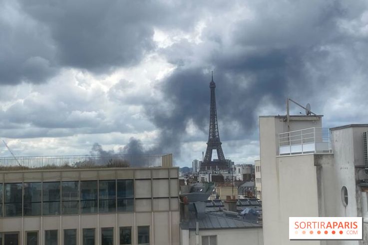 Paris : Incendie en cours dans le sud de la capitale