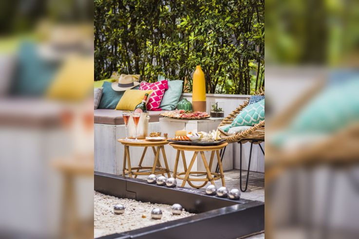 Royal des Lices : la terrasse éphémère, ambiance French Riviera, du Royal Monceau