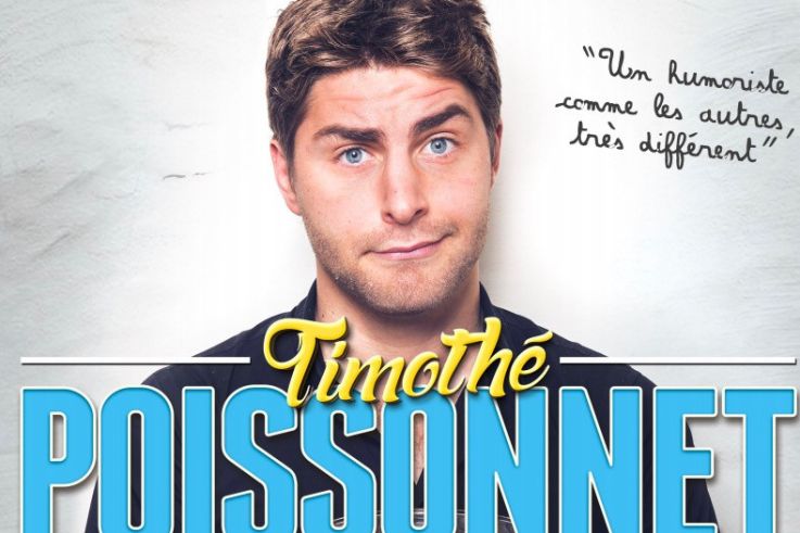 Timothé Poissonnet dans le bocal au Grand Point Virgule