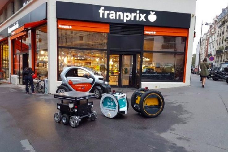 Vos courses bientôt livrées par un robot à Paris