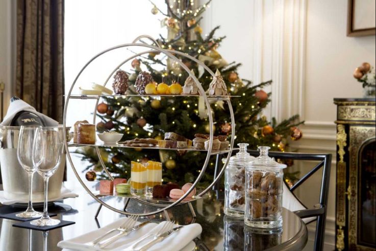 Le tea time de Noël 2018 de La Réserve Paris - Hotel & Spa