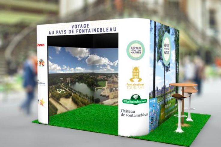 Une expérience immersive à la découverte de Fontainebleau à la Gare de Lyon