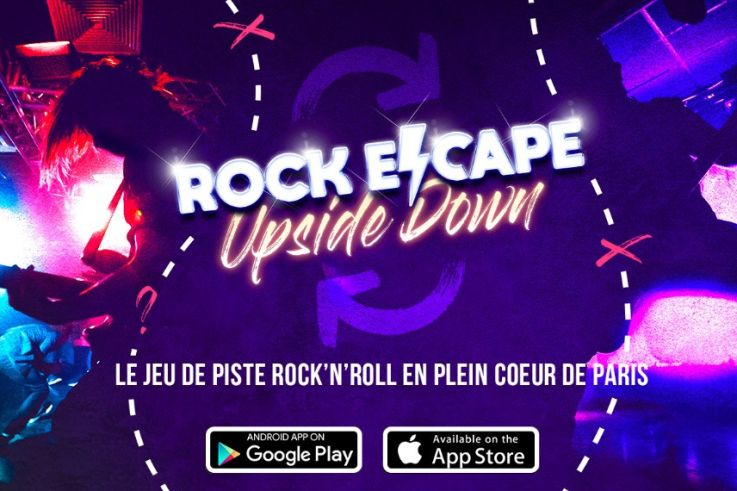 Rockescape Upside Down, le jeu de piste dans les rues de Paris