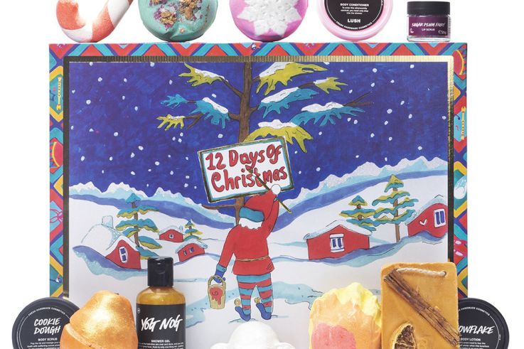 Le calendrier de l'Avent 2019 de Lush 