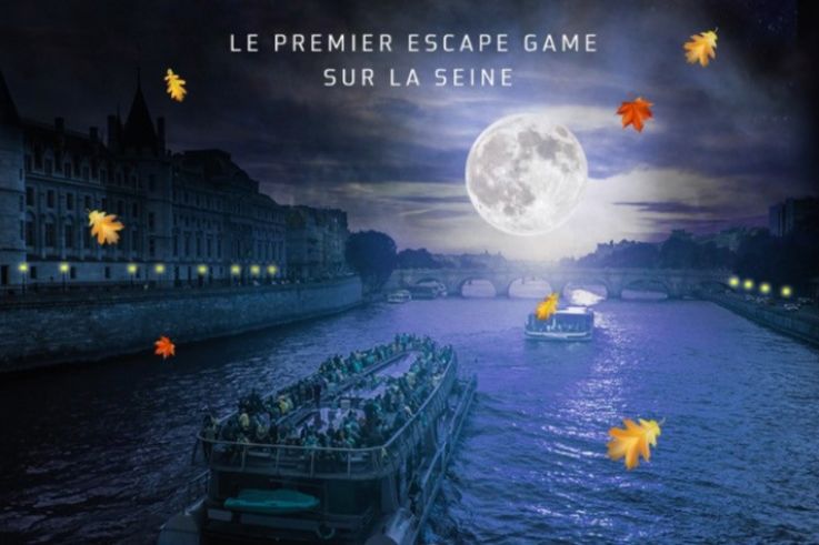 Halloween 2019 : escape game 'La Traversée des Damnés' sur les Bateaux Parisiens