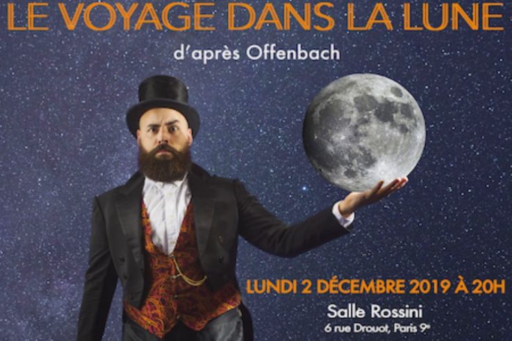 Représentation gratuite du Voyage dans la Lune d'Offenbach à la Salle Rossini