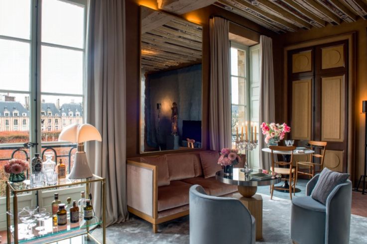 Cour des Vosges, le nouvel hôtel de la Place des Vosges