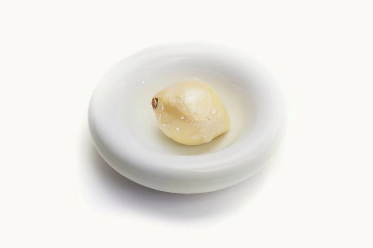 La Boule de neige acidulée, la pâtisserie en édition limitée de Cédric Grolet au café Citron