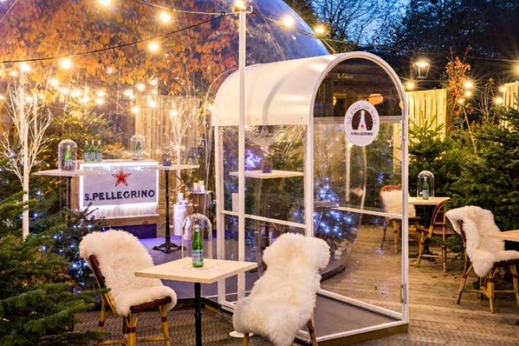 Le restaurant L'Île dévoile son jardin d'hiver 2019