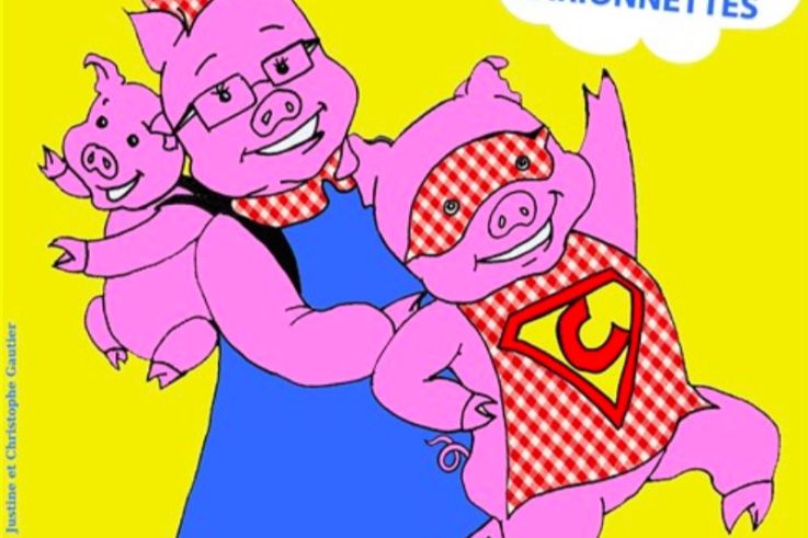 Les 3 petits cochons au Théo Théâtre