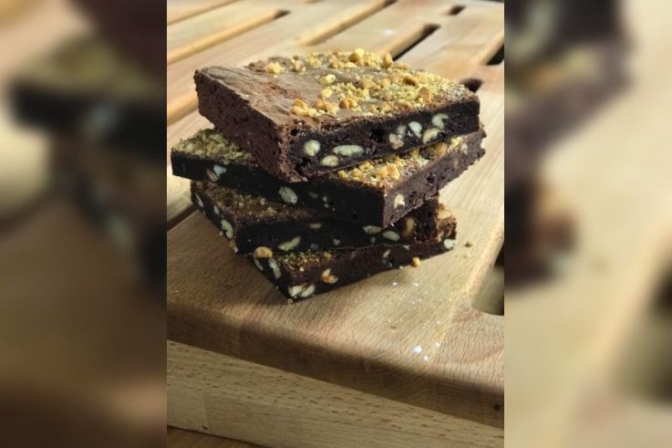 La recette du brownie aux cacahuètes de The French Bastards