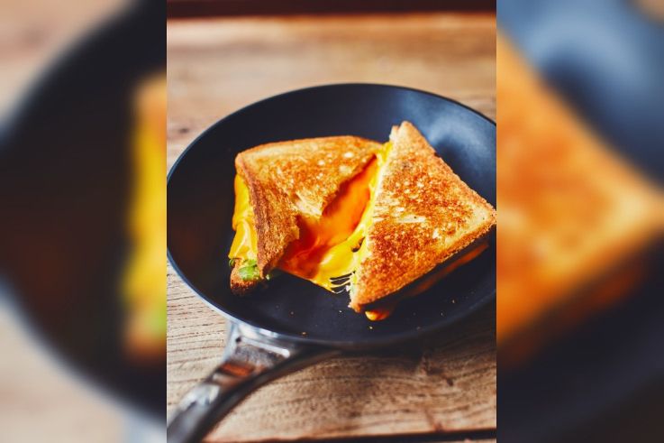 La recette du grilled cheese de Benoit Castel