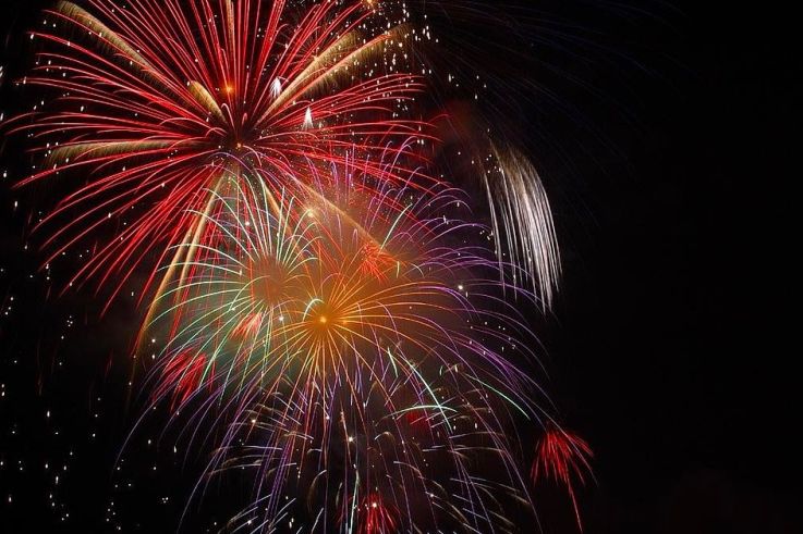 Feu d'artifice du 14 juillet 2020 à Bezons (95)