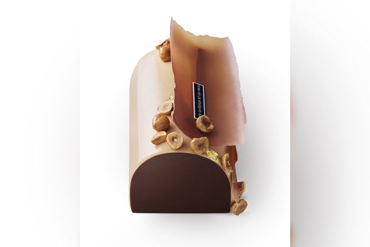 Bûche de Noël 2020 de Claire Damon (Des Gâteaux et du Pain)