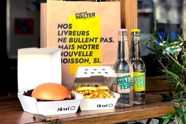 Un menu spécial Sparking Walter x Blend le soir de l'élection américaine
