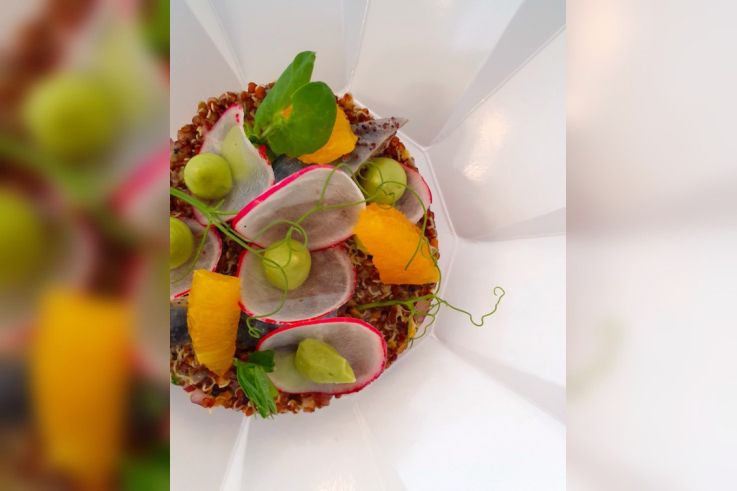 La recette du quinoa rouge et guacamole à la ricotta de la cheffe Beatriz Gonzalez