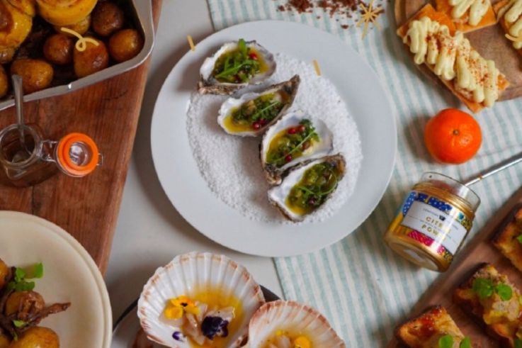 Menu du Nouvel An 2021 du chef Juan Arbelaez à emporter chez Yaya, Levain et Vida