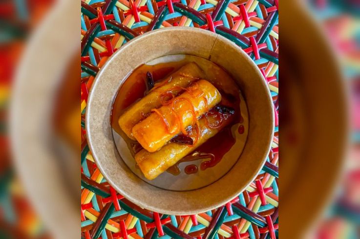 La recette des crêpes Suzette orange et cerise de Mélanie Serre