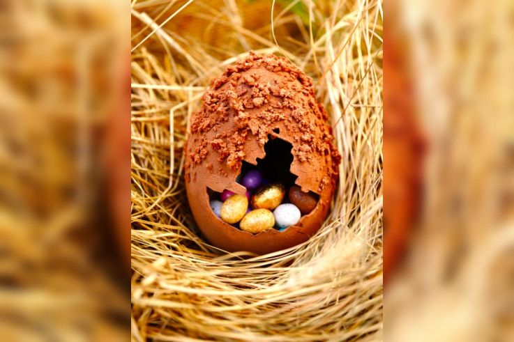 Oeuf de Pâques 2021 par Norbert Tarayre chez Perlin Tatin