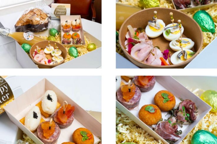 Menu de Pâques 2021 du Mori Venice Bar en livraison et à emporter