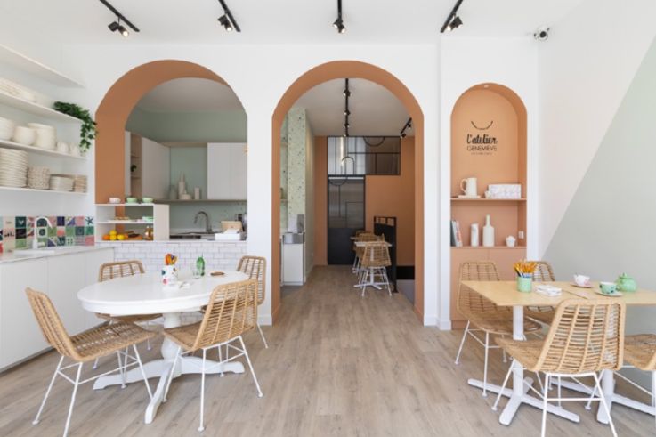 L'Atelier Geneviève ouvre un second céramicafé à Paris