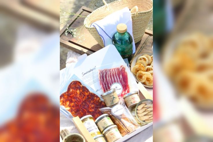 Le panier apéro chic de Kaviari x Philtre pour l'été 2021