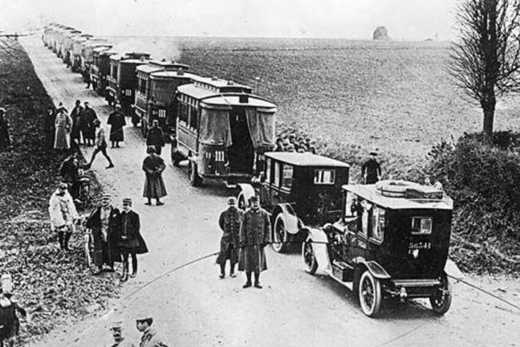 Éphéméride du 7 septembre à Paris : La réquisition des taxis parisiens, les "taxis de la Marne"