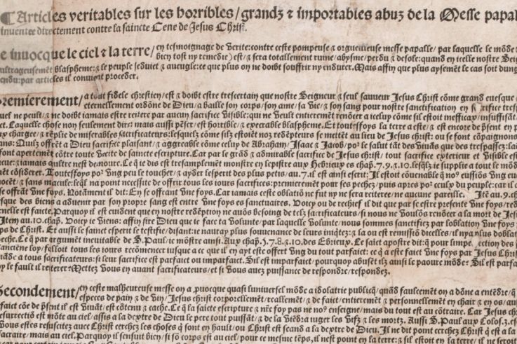 Éphéméride du 18 octobre à Paris : L'Affaire des Placards