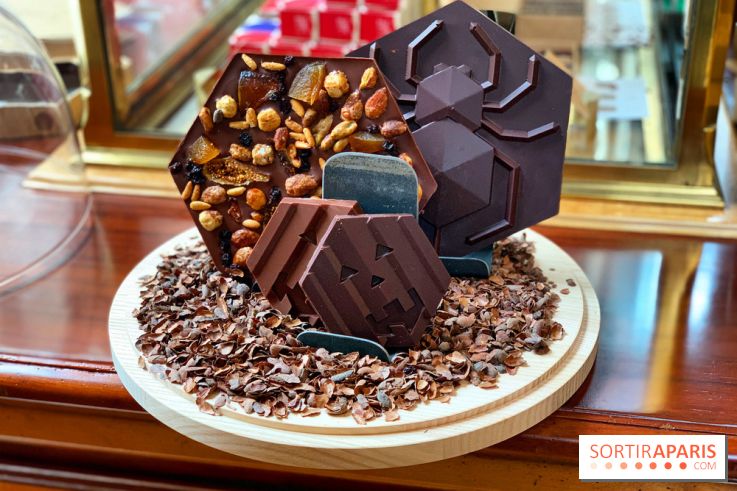 Les chocolats d'Halloween 2021 de la Manufacture de chocolat Alain Ducasse