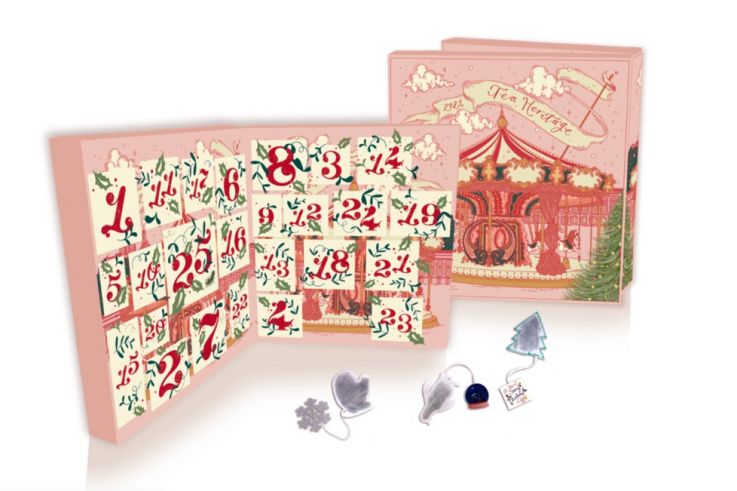 Le calendrier de l'Avent 2021 de Tea Héritage