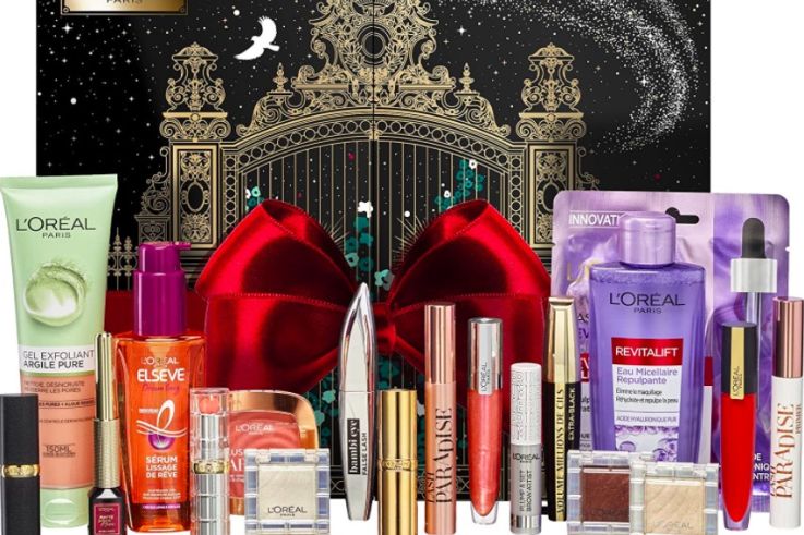 Le calendrier de l'Avent 2021 de L'Oréal Paris