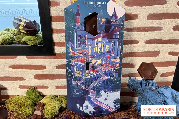 Le calendrier de l'Avent 2023 de la Manufacture de Chocolat Ducasse