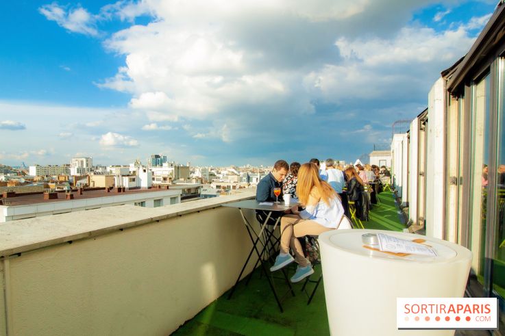 The Lounge Bar View du Novotel Vaugirard