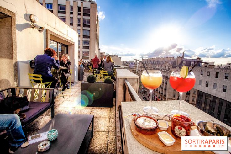 The Lounge Bar View du Novotel Vaugirard