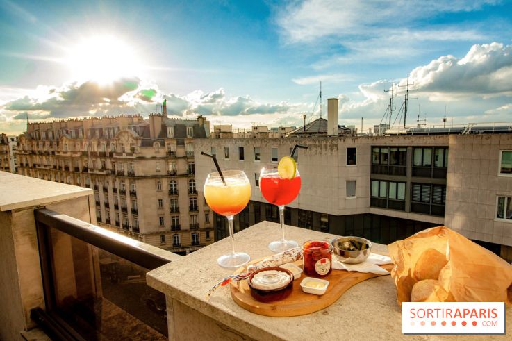 The Lounge Bar View du Novotel Vaugirard