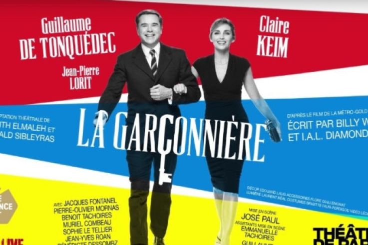 Pièce de théâtre "La Garçonnière" avec Claire Keim et Guillaume de Tonquédec
