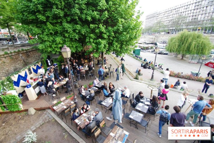 Le Grand Bleu fait peau neuve à Paris : rooftop et terrasse au bord de l'eau