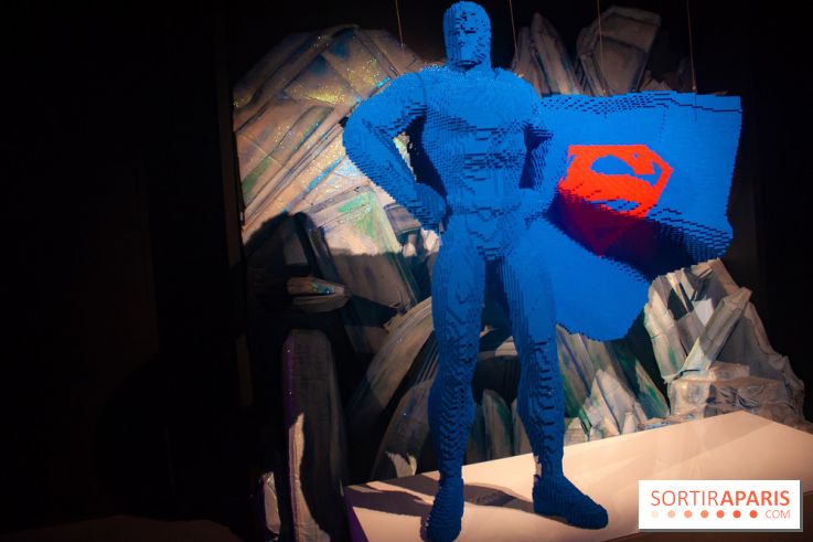 L'exposition LEGO des Super-Heros DC à la Villette