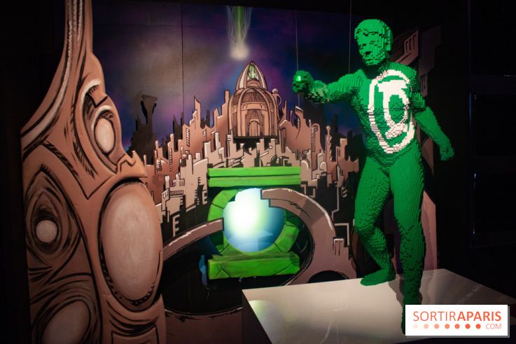 L'exposition LEGO des Super-Heros DC à la Villette