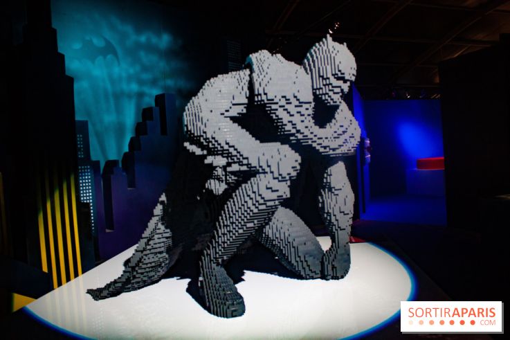 L'exposition LEGO des Super-Heros DC à la Villette